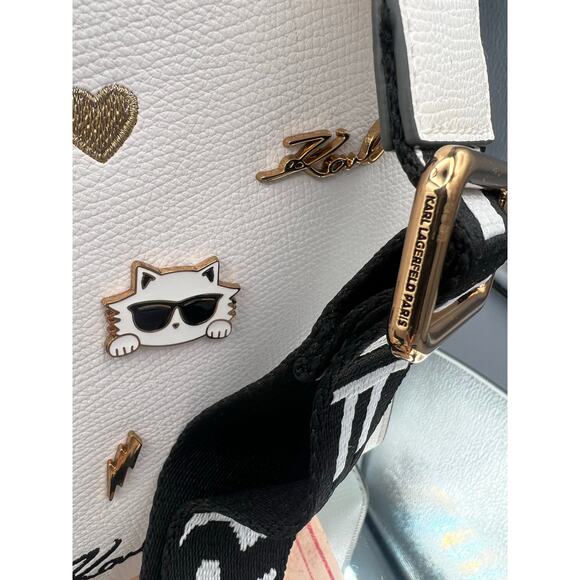 KARL LAGERFELD PARIS Maybelle Satchel - Picture 5 of 15